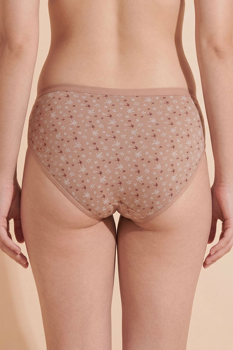 Zivame Medium Rise Full Coverage Hipster Panty (Pack of 3) - Multicolor — image 11